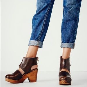 Free People Desert Gold Clog